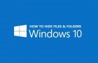 Hide Files and Folders in Windows 10