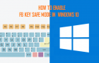 F8 Key Safe Mode in Windows 10