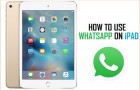 WhatsApp on iPad