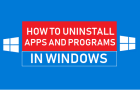 Uninstall Apps and Programs in Windows