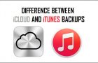 Difference Between iCloud and iTunes Backups