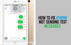 Fix iPhone Not Sending Text Messages