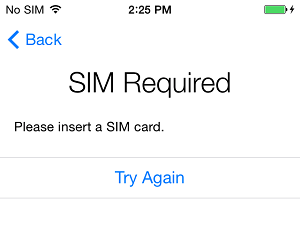 How To Activate Or Setup Iphone Without Sim Card