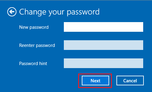 How To Change User Password In Windows 10