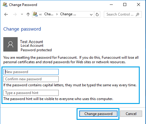 How to Reset Local User Account Password in Windows 10 - 50