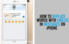 Replace Words With Emojis In Messages On iPhone