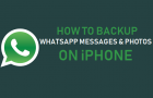 Backup WhatsApp Messages and Photos On iPhone