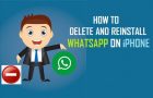 Delete and Reinstall WhatsApp On iPhone