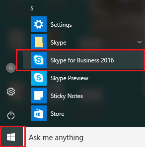 how do i disable skype for business startup