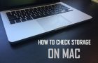 Check Storage on Mac