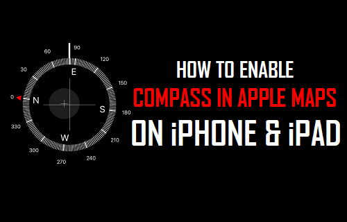 Enable Compass In Apple Maps Iphone Ipad 