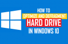 Optimize and Defragment Hard Drive in Windows 10