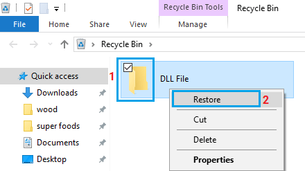 missing .dll files windows 10