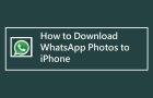 Download WhatsApp Photos to iPhone