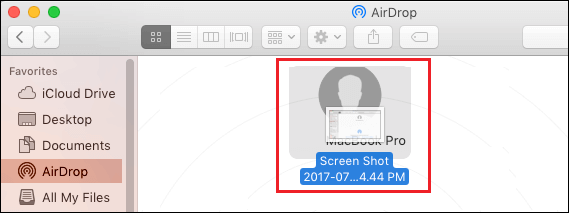 Transfer Files by Drag and Drop on Mac