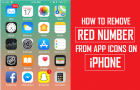 Remove Red Number From App Icons on iPhone