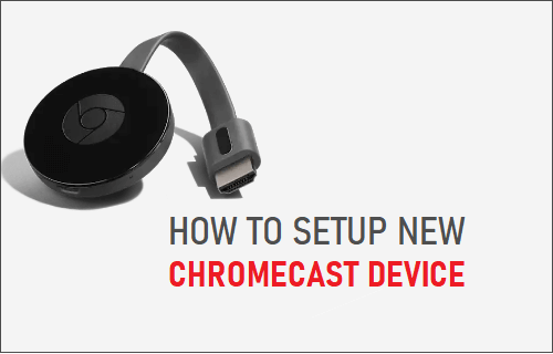 google chromecast setup from pc