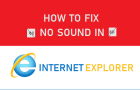 Fix No Sound in Internet Explorer