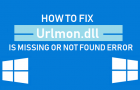 Fix Urlmon.dll Is Missing or Not Found Error