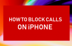 Block Calls on iPhone