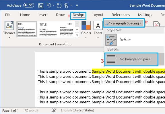 How To Quickly Remove Double Spaces In Word Document