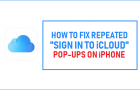 Fix Repeated "Sign in to iCloud” Pop-ups on iPhone