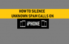 Silence Unknown Spam Calls on iPhone