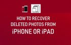 Recover Deleted Photos From iPhone or iPad