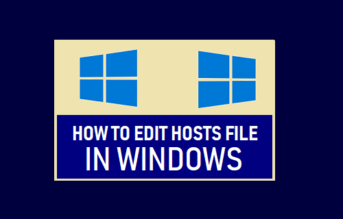 How to Edit Hosts File in Windows