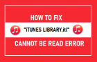 Fix "iTunes Library.itl" Cannot be Read Error