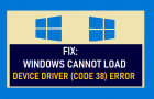 Fix: Windows Cannot Load Device Driver (Code 38) Error