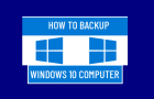 Backup Windows 10 Computer