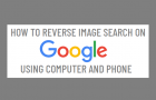 Reverse Image Search on Google