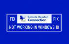 Remote Desktop Not Working in Windows 10