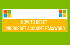 Reset Microsoft Account Password