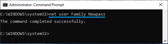 Change Windows 10 Password Using Command Prompt - 23