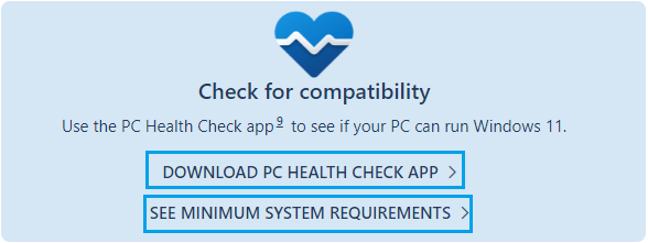 Download PC Health Check App