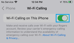 How to Enable WiFi Calling On iPhone - 8