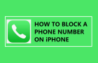 Block Phone Number on iPhone