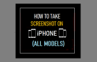 Take Screenshot On iPhone