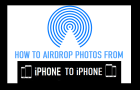 AirDrop Photos from iPhone to iPhone