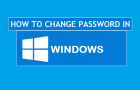 Change Password in Windows