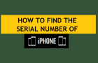 Find iPhone Serial Number