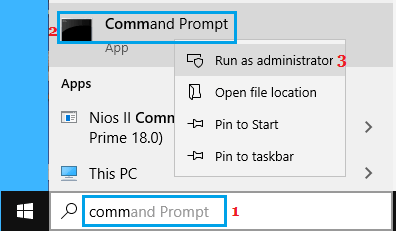 Open Command Prompt As Admin