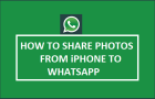 Share Photos From iPhone to WhatsApp